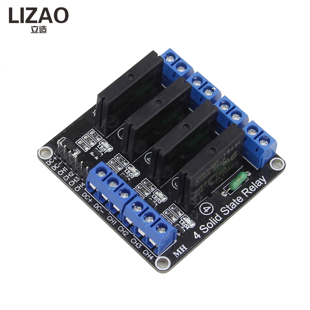 Relay 8 Channel Board - 1/2/4/8 ช่อง SSR โซลิดสเตตรีเลย์โมดูล 12V ทริกเกอร์ระดับสูงต่ำ