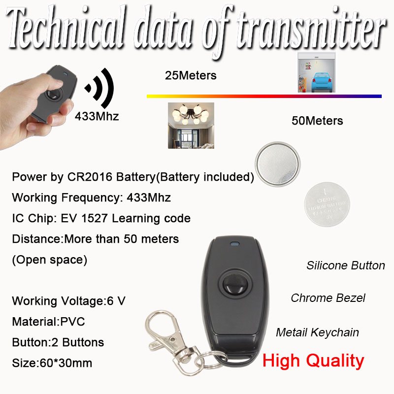 433Mhz DC 3.6V 6V 12V 24V 1CH  - 433Mhz Receiver Module บทวิจารณ์และราคา