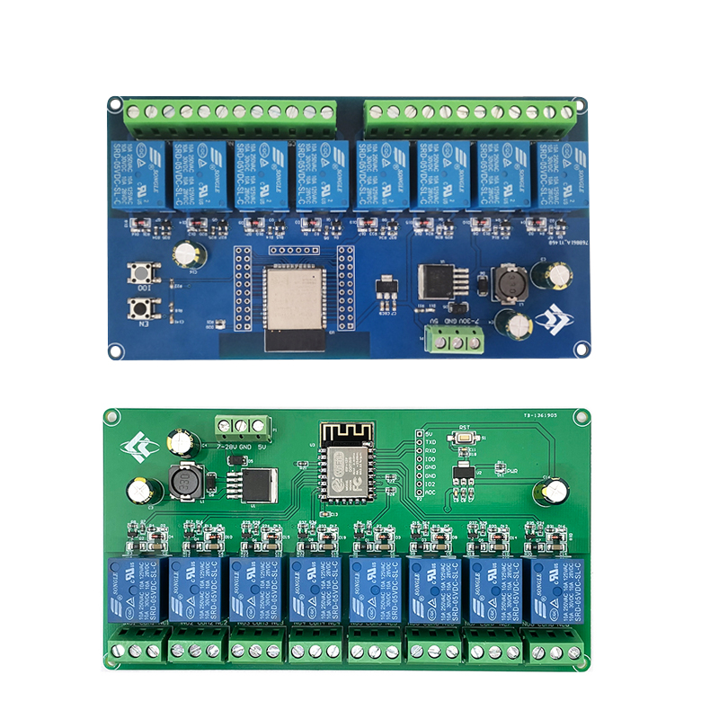 ESP8266 / ESP32 WIFI โมดูลรีเล - Relay 8 Channel Board บทวิจารณ์และราคา