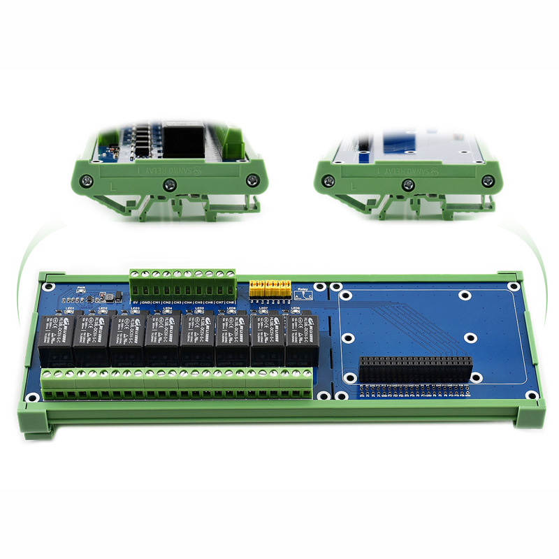 บอร์ดขยายรีเลย์ Raspberry Pi 4 - Relay 8 Channel Board บทวิจารณ์และราคา