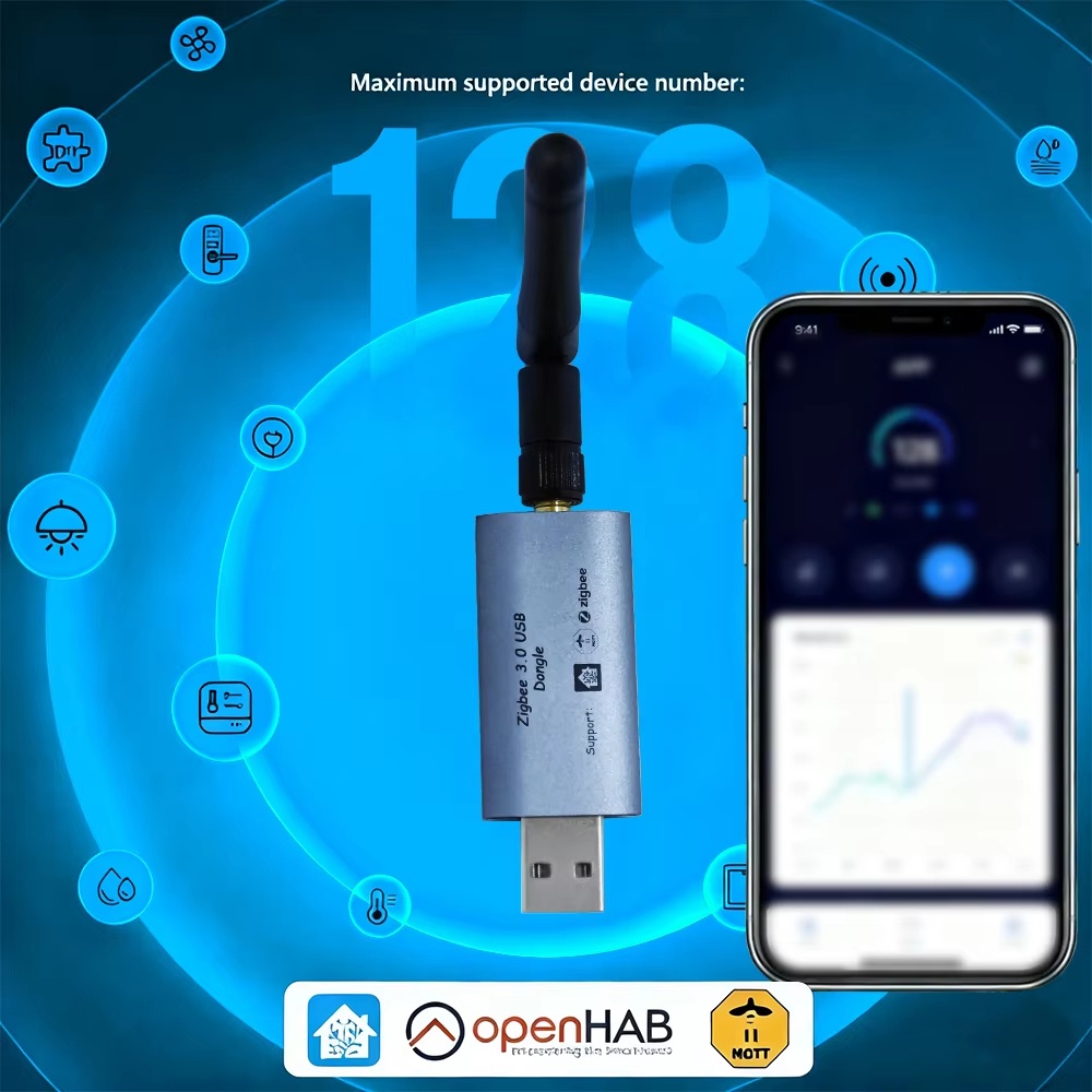 Zigbee 3.0 USB Dongle-E โคออร์ - Zigbee Coordinator Stick บทวิจารณ์และราคา