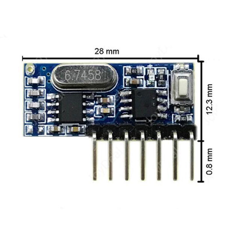 10 ชิ้น 433 เมกะเฮิรตซ์ โมดูลร - 433Mhz Receiver Module บทวิจารณ์และราคา