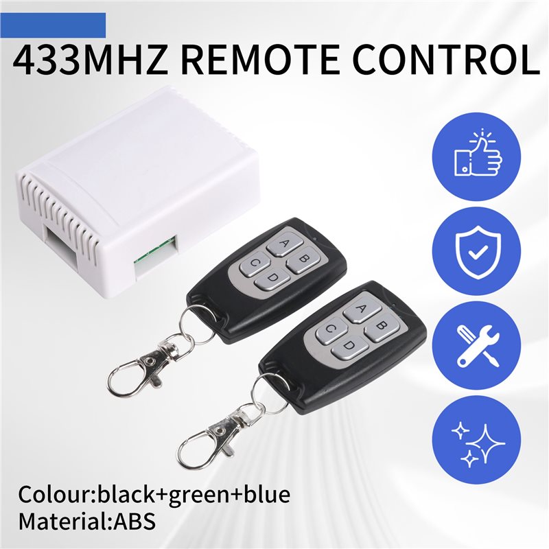 BHTS-สวิตช์ควบคุมระยะไกลแบบไร้ - 433Mhz Receiver Module บทวิจารณ์และราคา
