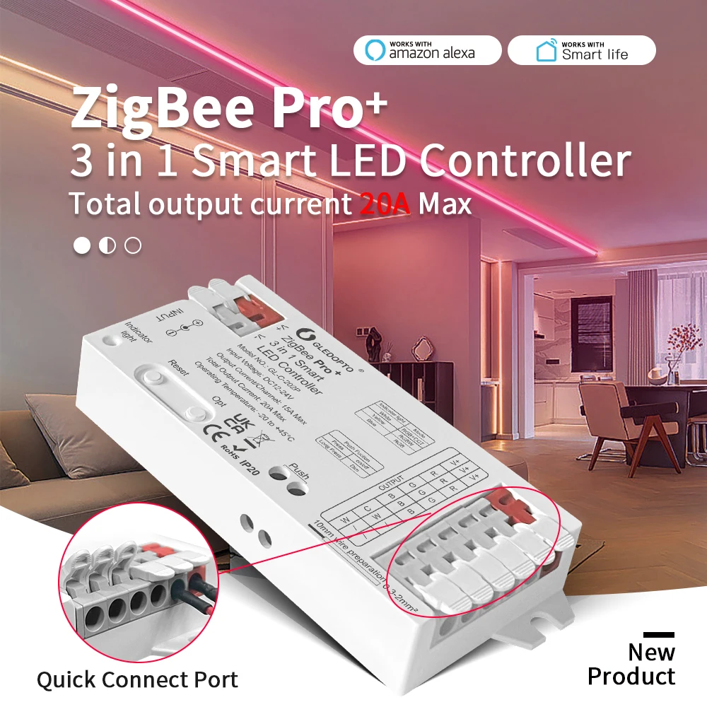 Gledopto ZigBee 3.0 Pro + 3 in - Zigbee Coordinator Stick บทวิจารณ์และราคา